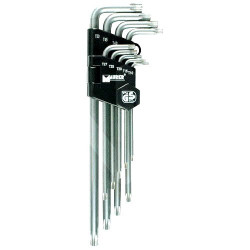 Torx Long Keys in Sets 9 Pieces Maurer Plus 89496