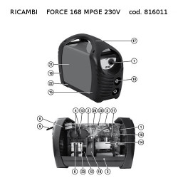 Ricambi Telwin per Saldatrici Inverter MPGE