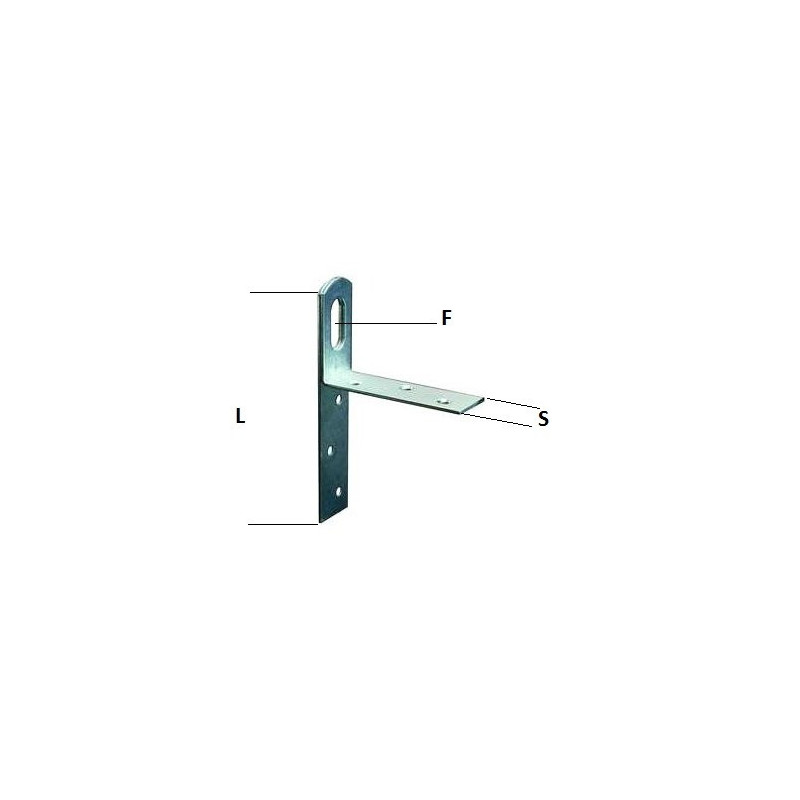 Shelf clip Straight