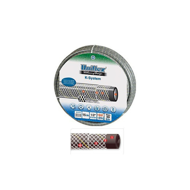 Tubo per Innaffiare in Kevlar 5/8" mt 50 613256