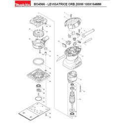 Ricambi Makita per Levigatrici