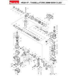 Makita Spare Parts for Hammers HR2811F - HR5201C