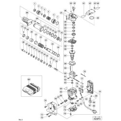 Ricambi Hitachi per Martelli Demolitori H25PV-H41MB