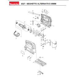 Ricambi Makita per Seghetti Alternativi 4327-4350CT-4351T