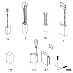 Adaptable Brushes for Tools Black & Decker-Elu