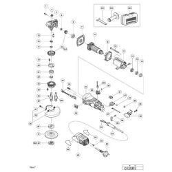 Ricambi Hitachi per Smerigliatrici Angolari mm 115 SR-SQ-SA
