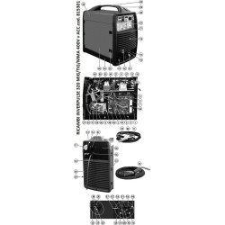 Telwin Spare Parts for MIG-MAG Welding Inverpulse