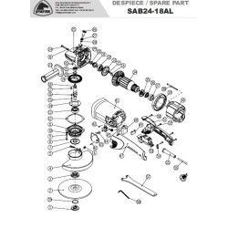 Ricambi Stayer per Smerigliatrici SAB 24-18/230