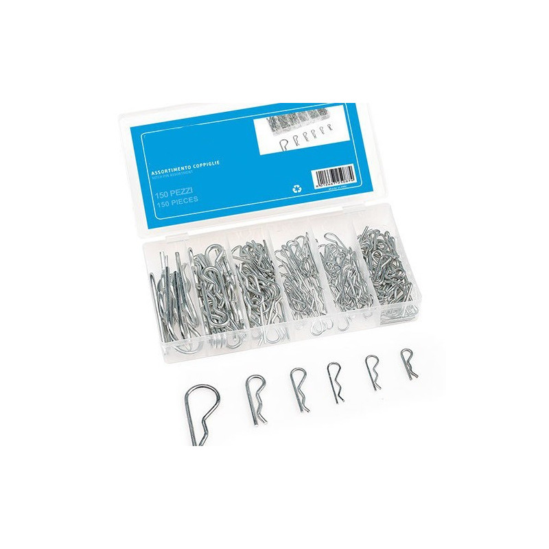 150 Pc Hitch Pin Set 0298