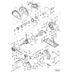 Hitachi Spare Parts for Cut Metal Saw CD7SA