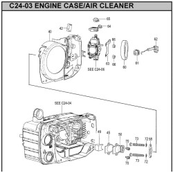 Ricambi Hitachi per Motosega da Potatura Hitachi CS25EC-SC