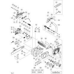 Ricambi Hitachi per Motosega da Potatura Hitachi CS25EC-SC