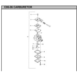 Ricambi Hitachi per Motosega da Potatura Hitachi CS38EK