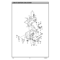 Hitachi Spare Parts for Engine Chainsaw CS38EK