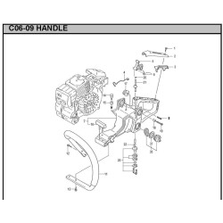 Ricambi Hitachi per Motosega da Potatura Hitachi CS38EK
