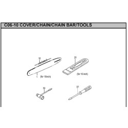 Hitachi Spare Parts for Engine Chainsaw CS38EK
