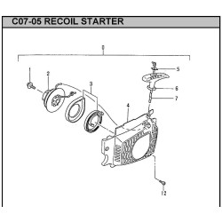 Ricambi Hitachi per Motosega CS38/45EL