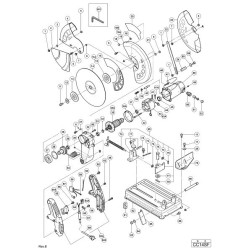 Ricambi Hitachi per Troncatrice Veloce CC14SF