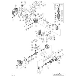 Ricambi Hitachi per Motosega da Potatura Hitachi CS25EC-SC