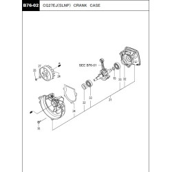 Ricambi Hitachi per Motosega da Potatura Hitachi CS25EC-SC