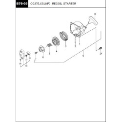 Ricambi Hitachi per Decespugliatore CG27EJ-SLNP