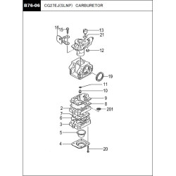 Ricambi Hitachi per Decespugliatore CG27EJ-SLNP