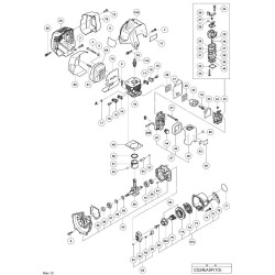 Ricambi Hitachi per Motosega da Potatura Hitachi CS25EC-SC