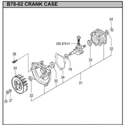 Hitachi Spare Parts for Engine Brush Cutter CG33EJ-LP