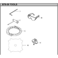 Hitachi Spare Parts for Engine Brush Cutter CG33EJ-LP