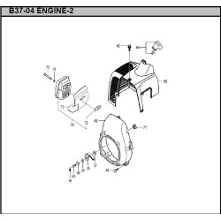Hitachi Spare Parts for Engine Brush Cutter CG33EJ-LP