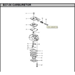 Ricambi Hitachi per Motosega da Potatura Hitachi CS25EC-SC