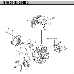 Ricambi Hitachi per Motosega da Potatura Hitachi CS25EC-SC
