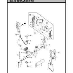 Ricambi Hitachi per Decespugliatore CG40EJ-T 