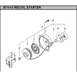 Ricambi Hitachi per Decespugliatore CG40EJ-L
