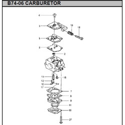 Hitachi Spare Parts for Engine Brush Cutter CG40EJ-L