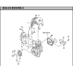 Hitachi Spare Parts for Engine Brush Cutter CG47EJ-L