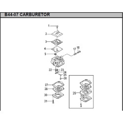 Hitachi Spare Parts for Engine Brush Cutter CG47EJ-L