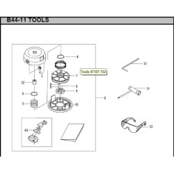 Ricambi Hitachi per Motosega da Potatura Hitachi CS25EC-SC