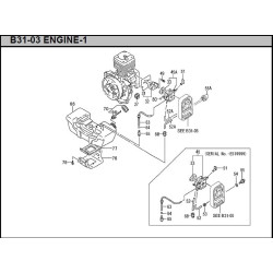 Ricambi Hitachi per Decespugliatore CG47EY-T