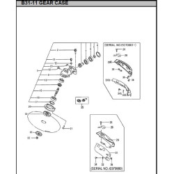 Hitachi Spare Parts for Engine Brush Cutter CG47EY-T