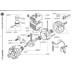 Volpi & Bottoli Parts for Self Priming Motor Pump Master A1
