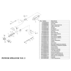 Ricambi Volpi & Bottoli per Motopompa Power Sprayer