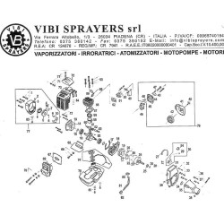 Ricambi Volpi & Bottoli per Motopompa Power Sprayer