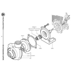 Volpi & Bottoli Parts for Centrifugal Motor Pump ER - Standard Super