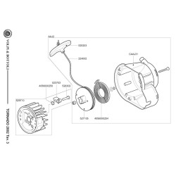 Volpi & Bottoli Parts for Blower Tornado 2002