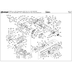 Compa-OMS Spare Parts for Portable Saws SLIDER 255X