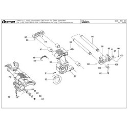 Compa-OMS Spare Parts for Portable Saws SLIDER 305X2