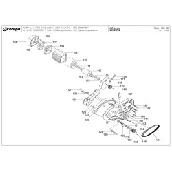 Compa-OMS Spare Parts for Portable Saws SLIDER 305X2