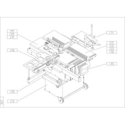 Compa-OMS Spare Parts for Combined machines Mini-KOMPACTA 250-TV