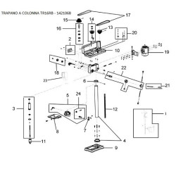 Trapano a Colonna Valex TR16RB